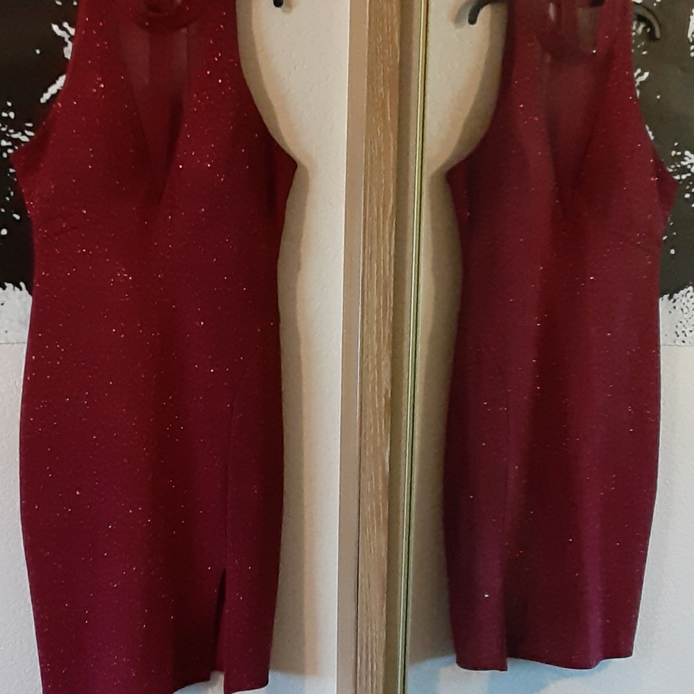 Red dress